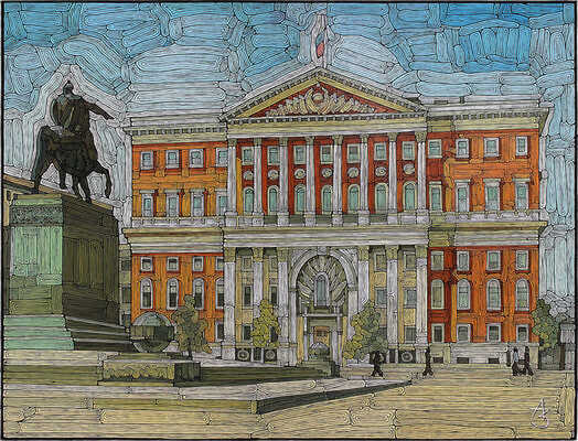 Забиронин Андрей Николаевич. Здание мэрии Москвы